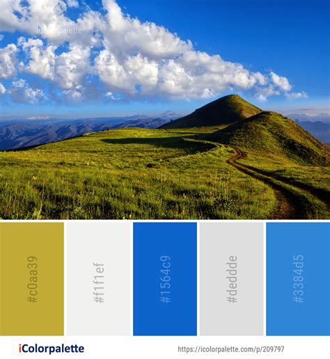 Color Palette Ideas From Mountain Images Icolorpalette Nature