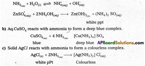 Ap Inter Nd Year Chemistry Important Questions Chapter A Group