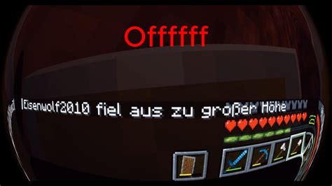 Minecraft Build Mine Erster Tot YouTube