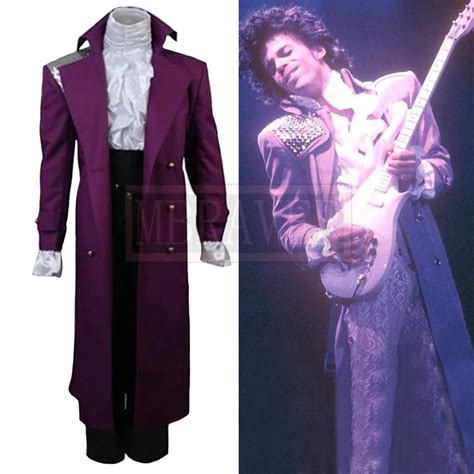 Prince Rogers Nelson Purple Rain Halloween Cosplay Costume Halloween ...