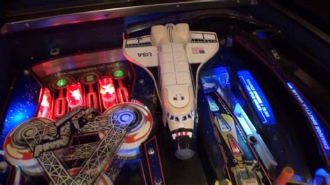 Space Shuttle Pinball Machine Youtube