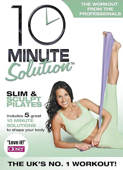 10 Minute Solution Slim And Sculpt Pilates DVD Amazon Co Uk