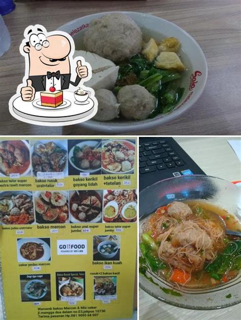 Waroenk Bakso Mercon Dan Mie Ceker restaurant, Central Jakarta ...