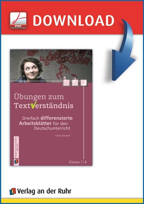 Bungen Zum Textverst Ndnis Klasse