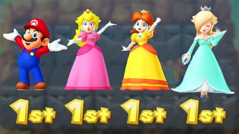 Mario Party 10 Minigames Mario Vs Peach Vs Daisy Vs Rosalina Master Cpu Youtube