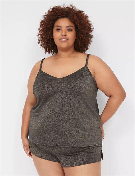 Glitter Knit Cami Set 1137057 Lanebryant