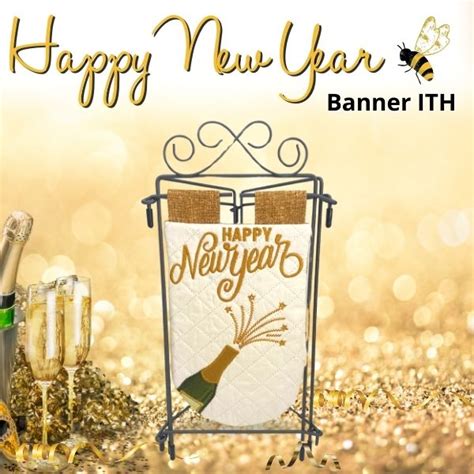 Happy New Year Banner In The Hoop Sookie Sews