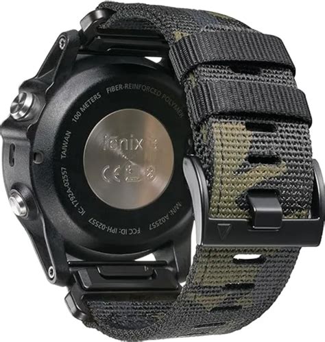 QuickFit Correa De Nailon Para Reloj Garmin Fenix Banda Trenzada De