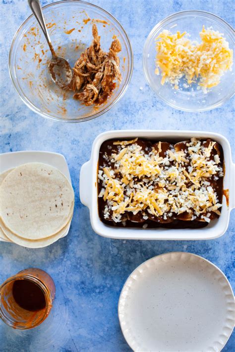 Easy Rotisserie Chicken Enchiladas A Joyfully Mad Kitchen