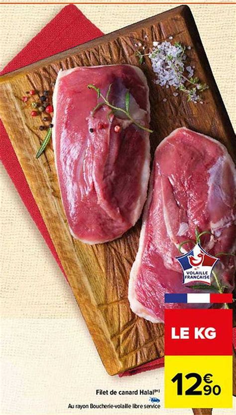 Promo Filet De Canard Halal Chez Carrefour ICatalogue Fr