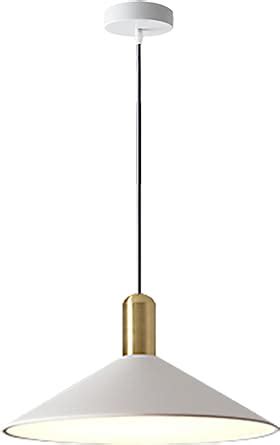 Kco Lighting Modern Cone Pendant Lighting White And Gold Pendant Light