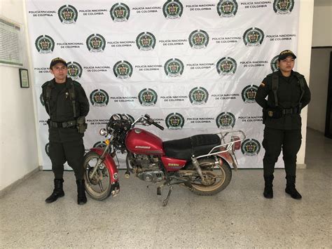 Polic A Recuper Motocicleta Que Hab A Sido Hurtada Areacucuta