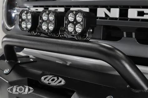 21 24 Bronco Lod Black Ops Shorty Winch Front Bumper