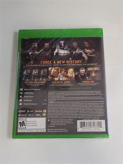 Mortal Kombat 11 Aftermath Kollection For Xbox One Brand New Factory