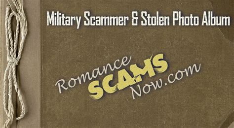 Collection Of Stolen Soldier & Military Photos - A SCARS Legacy Scammer ...