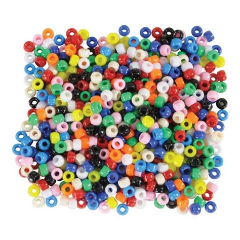 Multipurpose Pony Beads With Assorted Colors