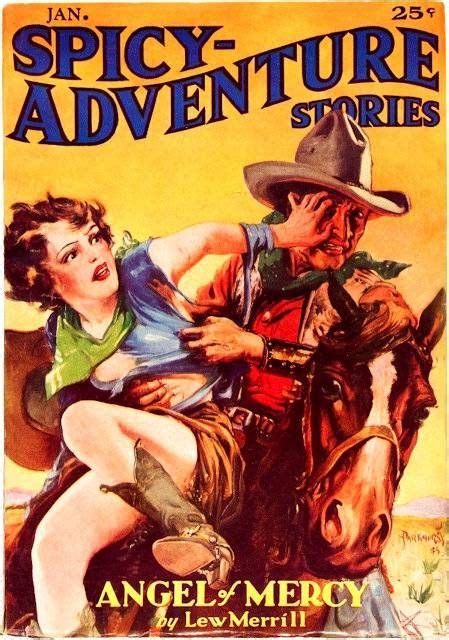 Spicy Adventure Stories Pulp Fiction Magazine Covers Adventure Story