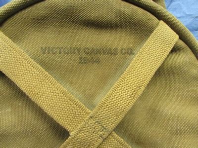 Stewarts Military Antiques US WWII Collapsible Canvas Bucket 1944