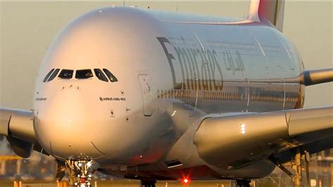 5 Big Planes Taking Off From Very Close Up Melbourne Airport Plane