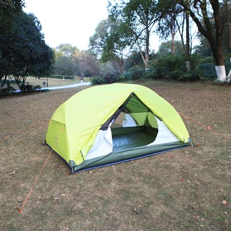 Outdoor 2 Person 4 Season Tent Ultralight Super Waterproof Ultralight