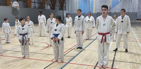 Saint Étienne De Saint Geoirs Premier Passage De Grade Au Taekwondo