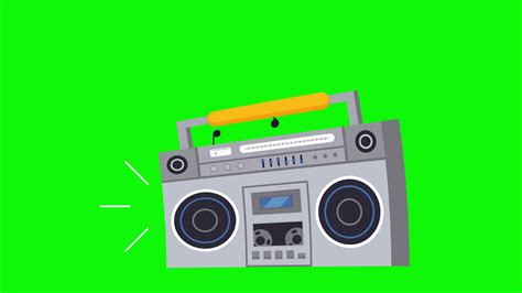 Animated Radio Stock Video Footage for Free Download