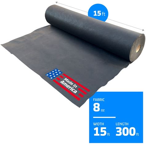 15 ft x 300 ft Non-Woven Geotextile Fabric (8 oz) - USA Made – Sandbaggy