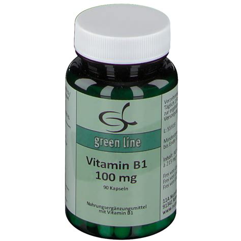 Green Line Vitamin B1 100 Mg Shop