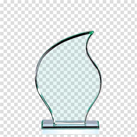 Poly Acrylic Trophy Award Glass Glass Trophy Transparent Background