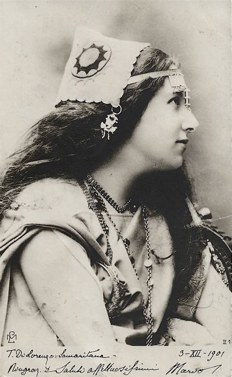 Tina Di Lorenzo In Samaritana Vintage Italian Postcard Flickr