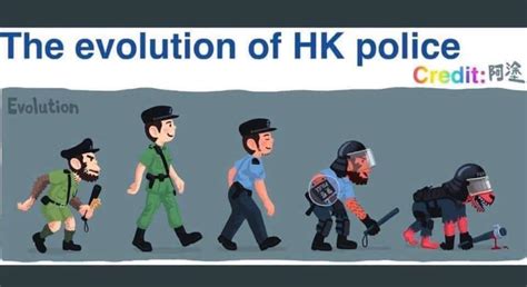 The Evolution of Hong Kong Police : r/ModernPropaganda