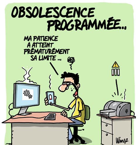 Obsolescence Programm E Wingz Dessinateur De Presse