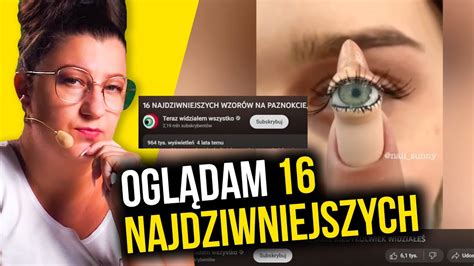 Edyta Z Quloo Ogl Da Najdziwniejszych Wzor W Na Paznokcie Youtube