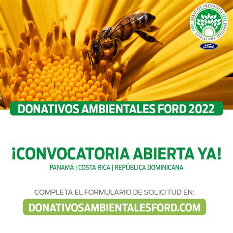 Ford Anuncia La Convocatoria Para El Programa De Donativos Ambientales