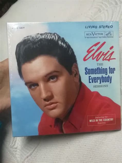 Elvis Presley Cd Ftd Something For Everybody 4 Cd Set Sessions New And