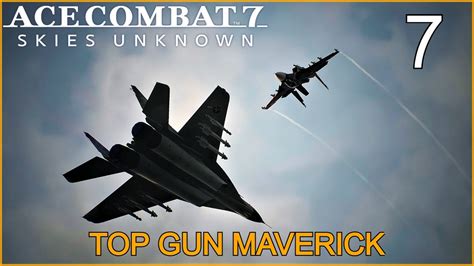 Ace Combat Playthrough Mission First Contact Top Gun Maverick