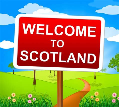 Free Stock Photo Of Welcome To Scotland Indicates Landscape Environment