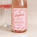 Wavy Bridesmaid Proposal Wine Labels Quirky Maid Of Honor Proposal