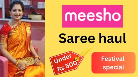 Meesho Saree Haul Meesho Saree Unboxing Honest Review Meesho Saree