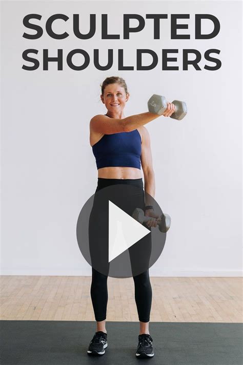 Build Strong Sculpted Shoulders And Arms With This Minute Shoulder