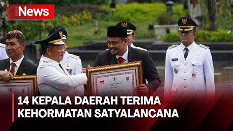 Bobby Nasution Terima Satyalancana Karya Bhakti Praja Nugraha Inews