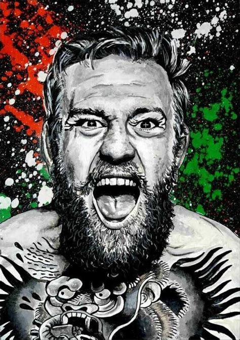 Connor Mcgregor Ufc Wall Art Poster Print Etsy