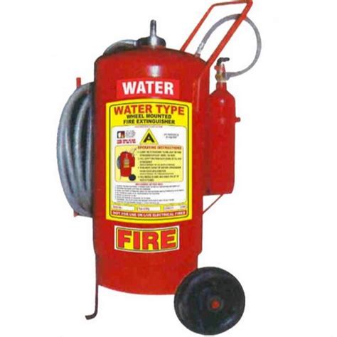 Trolley Mounted Water Type Fire Extinguishers Balaji Enterprises