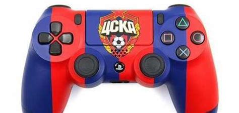 Геймпад Rainbo DualShock 4 v2 "фк цска, красно-син Москва | Игровые ...