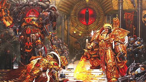 Warhammer 40k Sanguinius Meet The Blood Angels Primarch