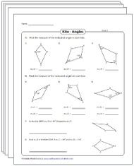 Kite Worksheets