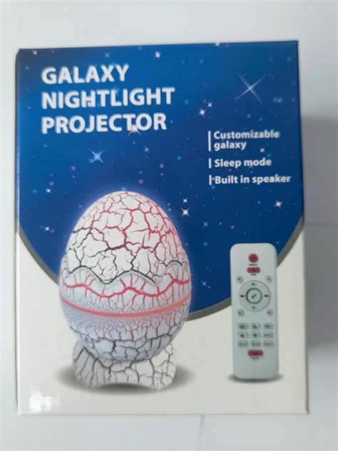 Dinosaur Egg Galaxy Star Projector Starry Light Review Happy Nappers