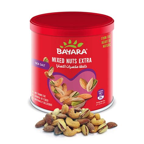 Bayara Mixed Nuts Extra 225 g Online at Best Price | Lulu UAE