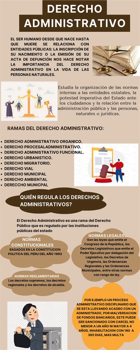 Infografia Derecho Administrativo BASADOS EN LA CONSTITUCION POLITICA