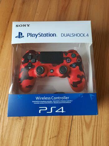 Pirkti Naujas Ps Dualshock V Pultelis Red Camouflage Pultas Controller